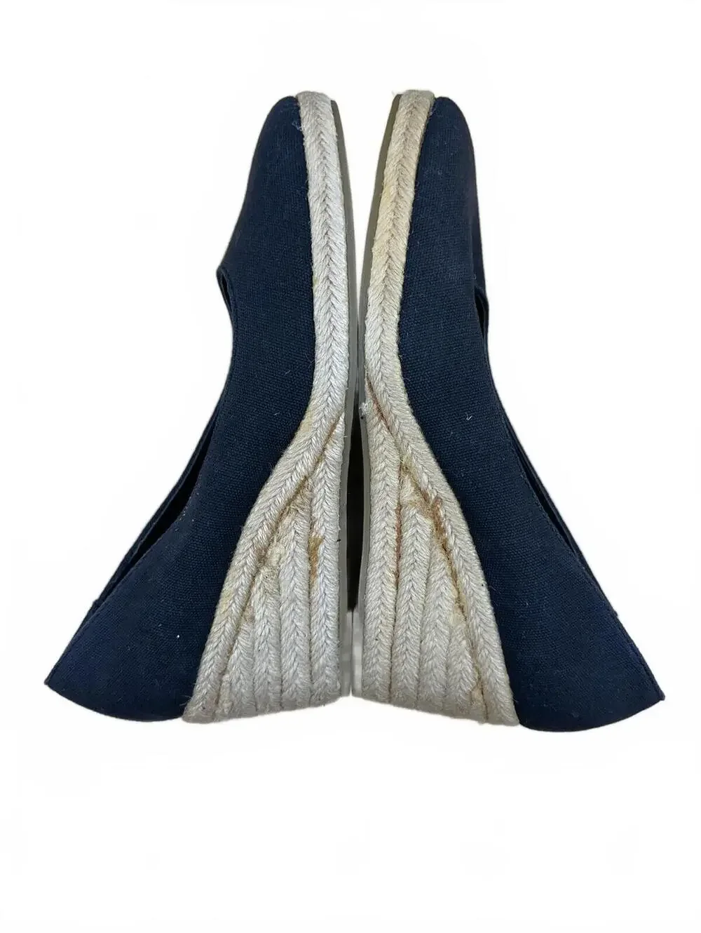 Chadwicks Black Espadrille Wedge‎ Pumps